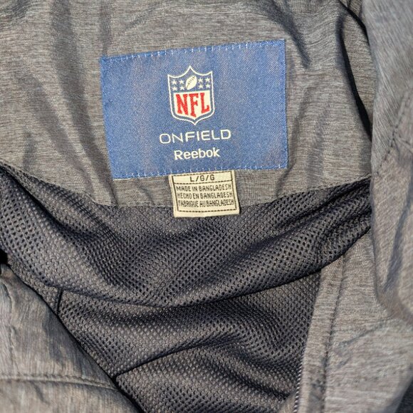 Reebok NFL Onfield Blue Jacket - Picture 3 of 5